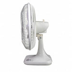 Bench Top Oscillating Fan: Side view of the product