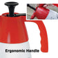 Chapin Multi-Purpose Sprayer: close up of the product image with the red ergonomic handle