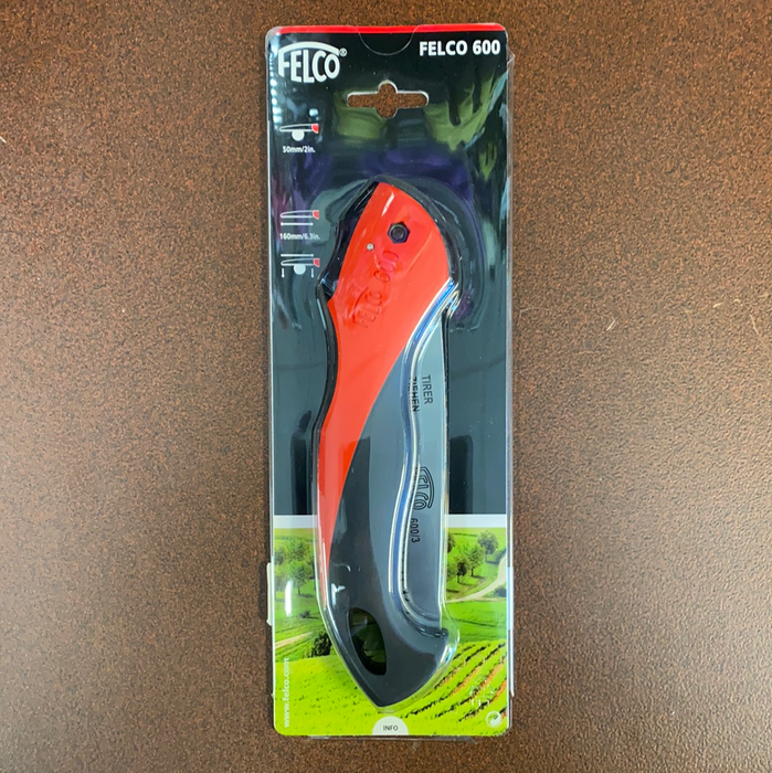 Felco 600 Folding Saw in its original packaging.