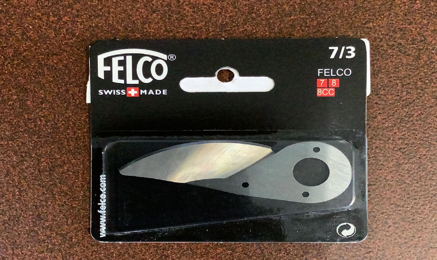 Felco 7/3 Replacement Blade in its original packaging