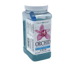 Orchid Bloom Fertilizer (6-30-30) - This is a container featuring blue powder.