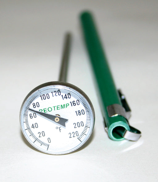 Pocket Soil Thermometer with holder