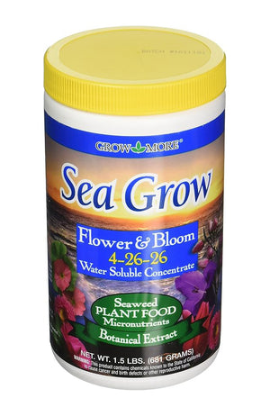 Sea Grow Flower & Bloom 4-26-26 - the front cover of the container