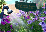 Telescoping Water Wand being used to water plants