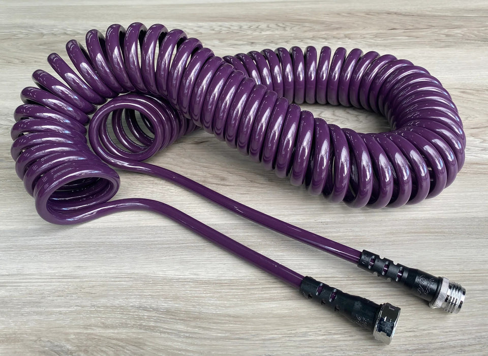 Coiled Hose, 3/8" ID