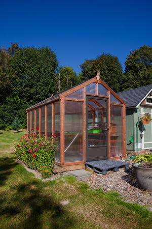 Charley's Woodland Cedar Greenhouse