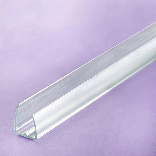 8mm Polycarbonate End Cap - 4 ft L