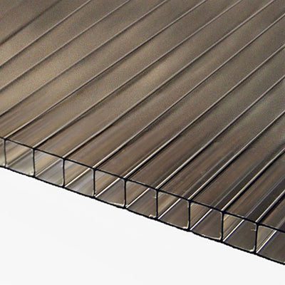 6mm Polycarbonate Sheet - TwinWall (Bronze)