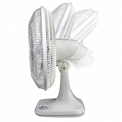 Bench Top Oscillating Fan, 12"