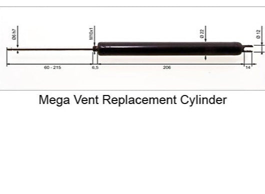 Megavent Replacement Cylinder