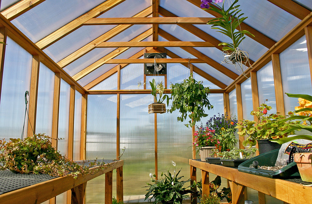 Cedar Heritage Wood Greenhouse Kit