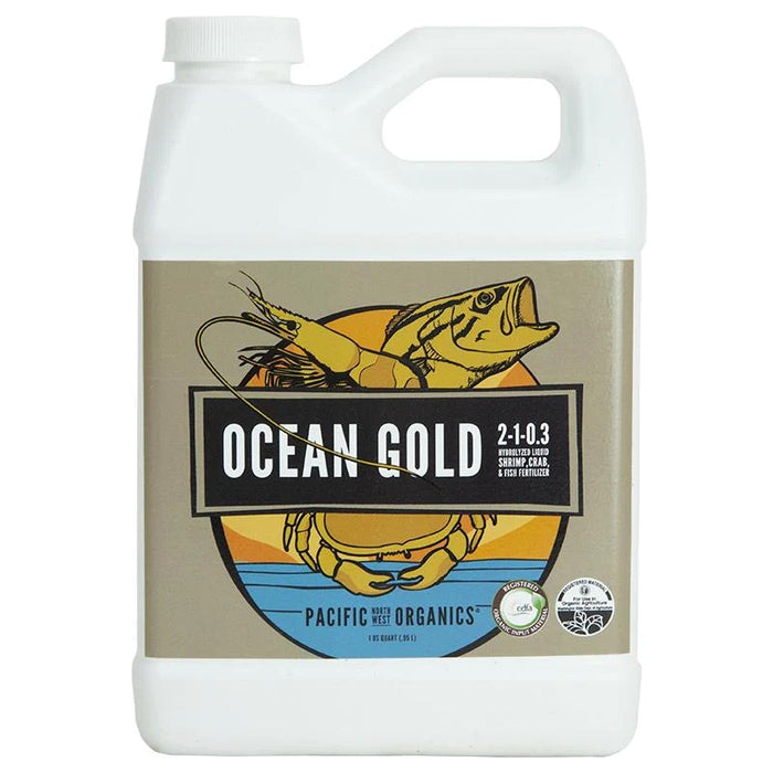 Ocean Gold 2-1-0.3 by Pacific Northwest Organics, 1 qt concentrate