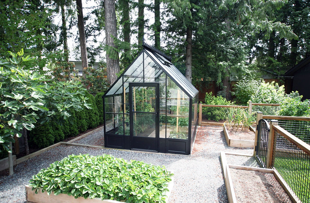 greenhouse in garden