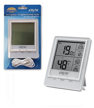 Jumbo Hygro-Maximum Minimum Thermometer