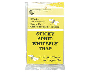 Seabright Labs Sticky Aphid/Whitefly Traps, 5 pack