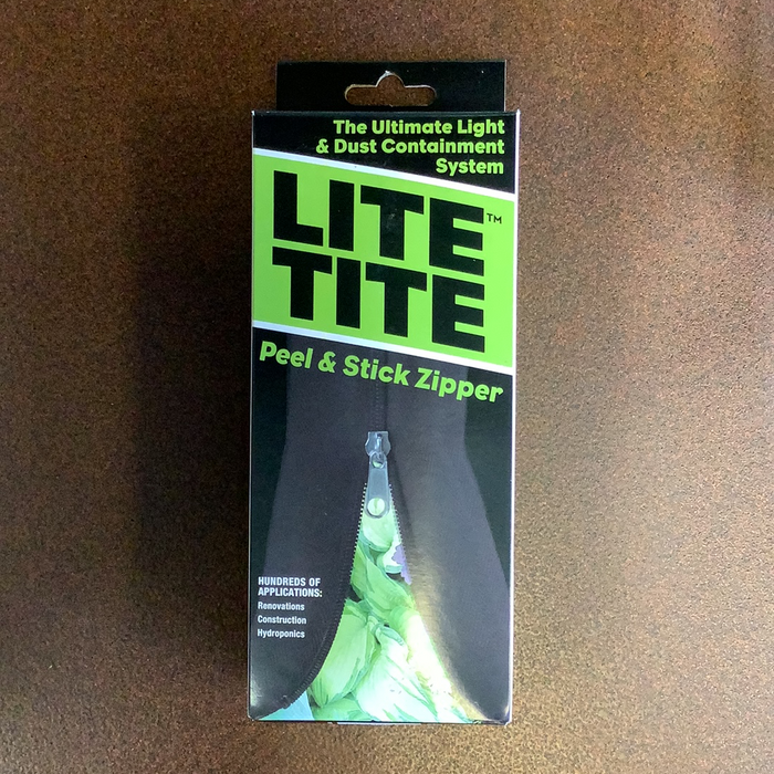 Lite Tite Peel & Stick Zipper