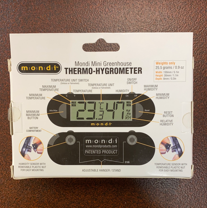 Mondi Mini Thermo-Hygrometer