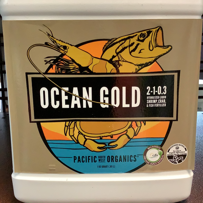 Ocean Gold 2-1-0.3 by Pacific Northwest Organics, 1 qt concentrate