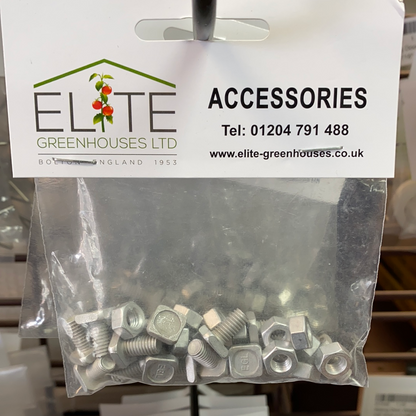 Elite Greenhouse Square Head Nuts & Bolts