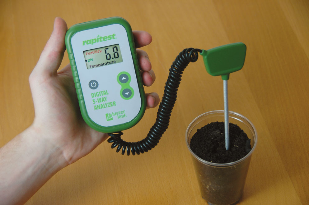 Digital 3-Way Soil Analyzer